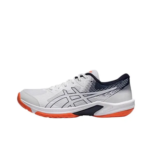 Asics Beyond FF Slip Resistant Low Top Badminton Shoes Unisex White