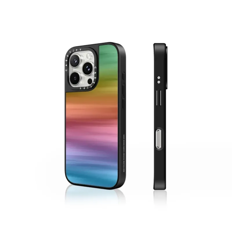 CASETIFY PC+TPU Material Rainbow Phone Cases Compatible With IPhone 16/15/Pro/Pro Max-2