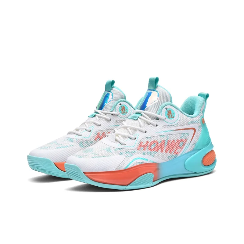 AMICNIEGD Slip-Resistant Breathable Impact-Resistant Low-Top Basketball Shoes Unisex-8