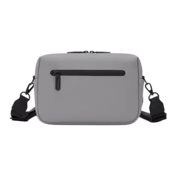 DESCENTE Move Pack Nylon Shoulder Bag, Crossbody Bag Regular Men's Gray