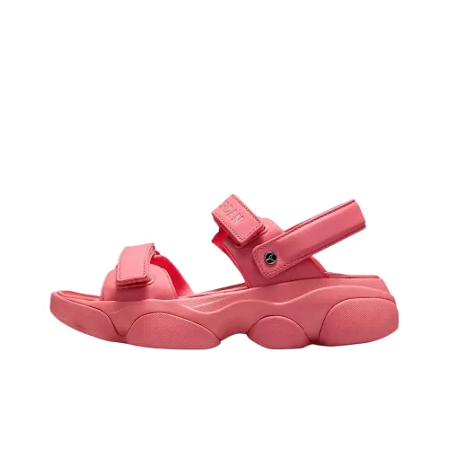 JORDAN Deja Sandal Pink Salt Metallic Silver Women's
