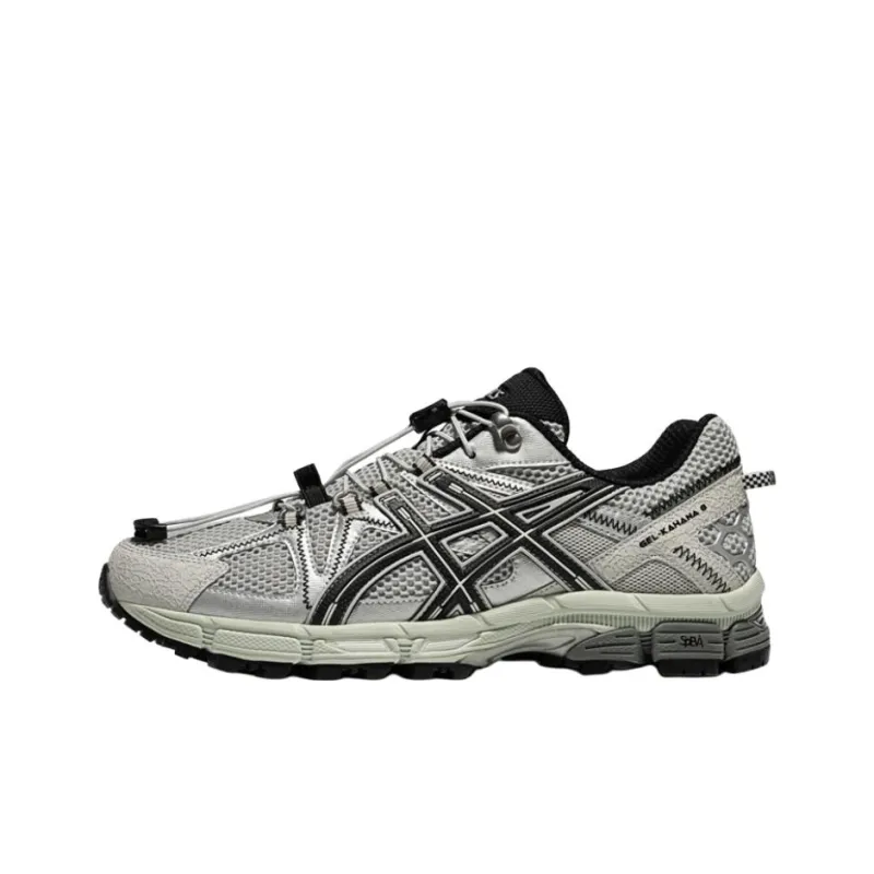 Asics Gel-Kahana TR Cushioned Slip-Resistant Rebound Low-Top Running Shoes Men's Gray Black-0