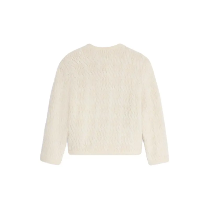 CELINE Cardigan Jacket In Alpaca Wool-1