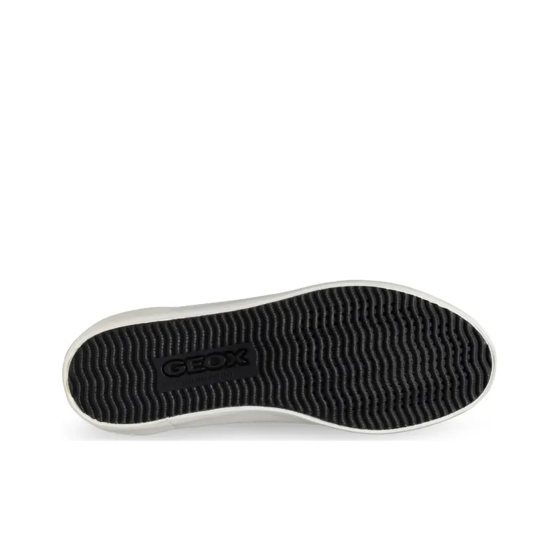 GEOX D Emmeleny Low Top Skateboard Shoes Women's White-4