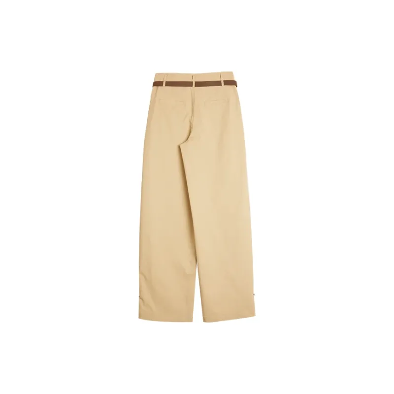 ELLE Casual Pants Women's Light Khaki-1