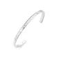 999 Fine Silver, Eternal Love Bangle