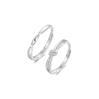 BLANK IN BLANK Sterling Silver Rings Unisex