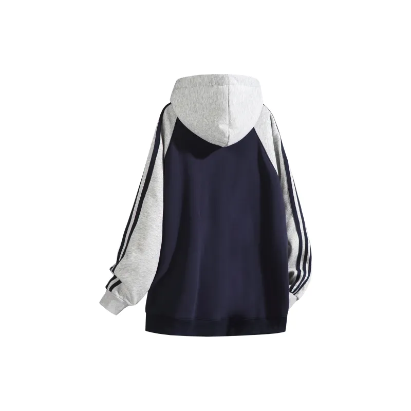 SPONGEBOB SQUAREPANTS Sweatshirt Unisex Navy Blue & White Gray-21
