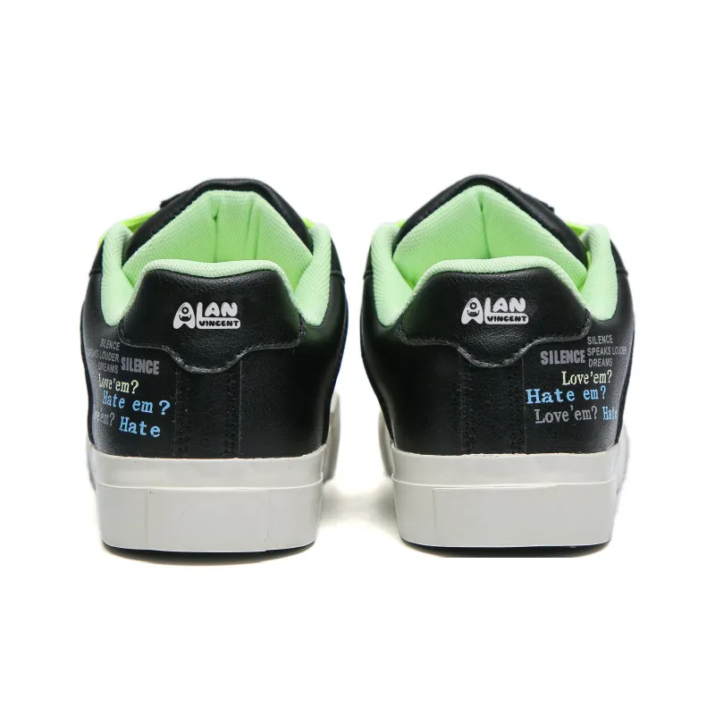 Alan Vincent Slip-Resistant Cushioning Low-Top Skateboard Shoes Women's-3