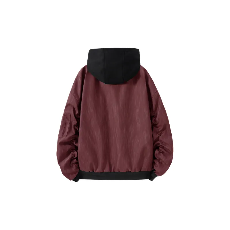 URBAN AUTHENTIC Jackets Coats Unisex Red-1
