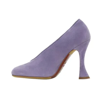 MOSCHINO Slim Heel High Heels 10cm Women's Purple