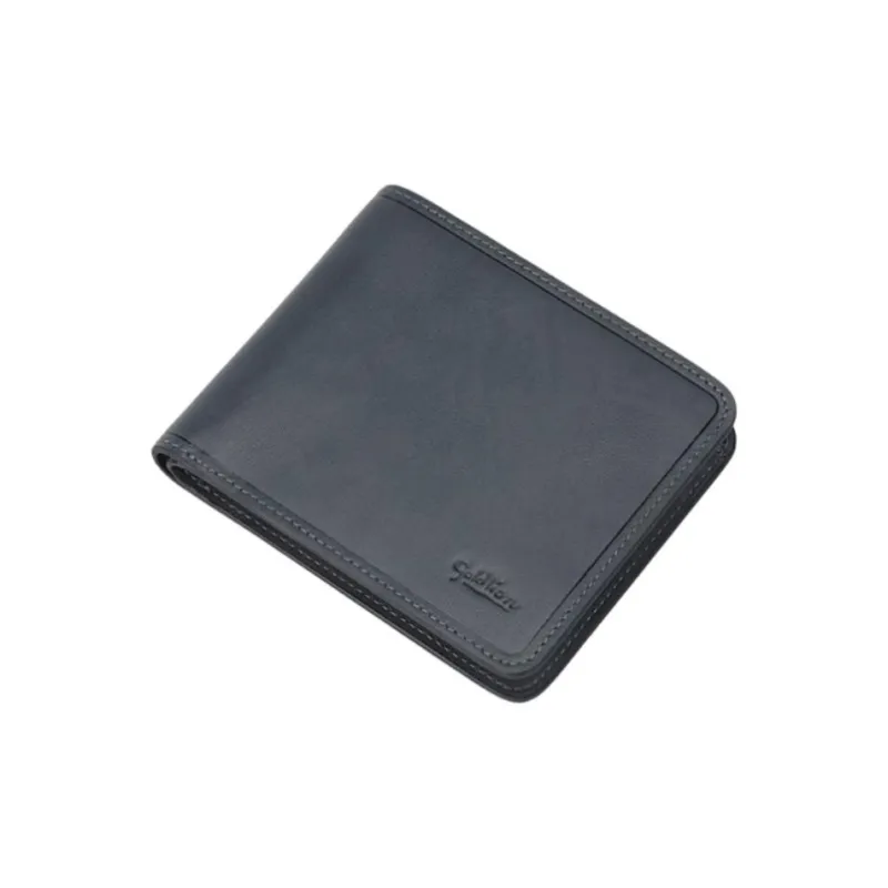 GOLDLION Cow Leather Wallet Women's Gray-2