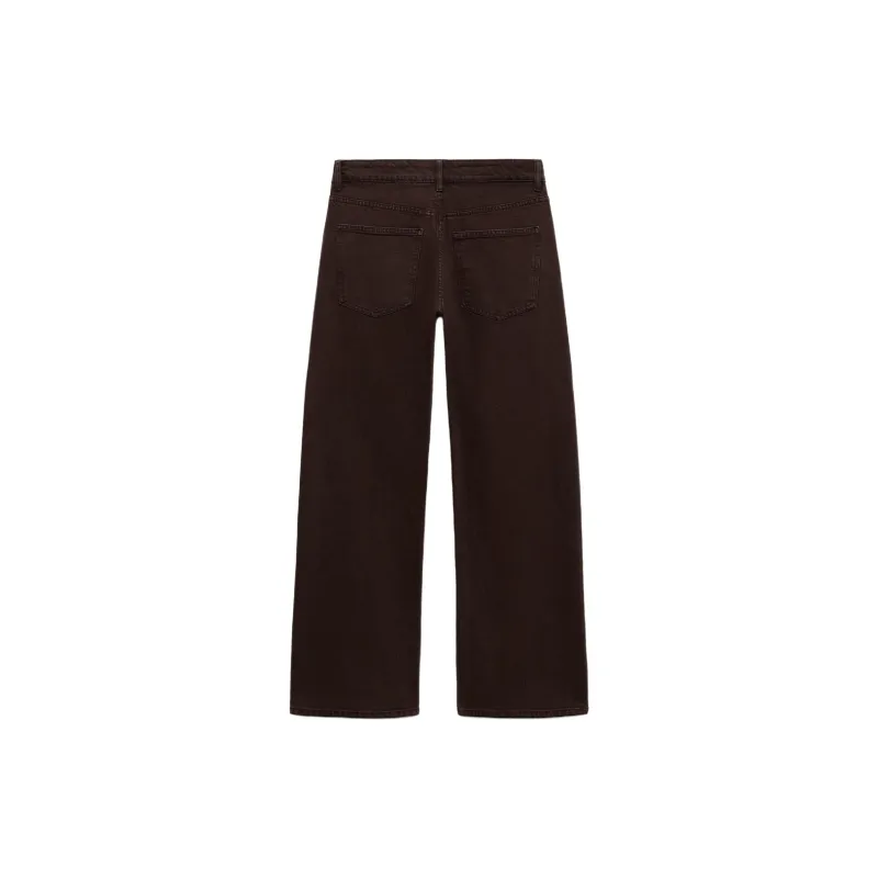 ZARA Trf Jeans Women's Chocolate-1
