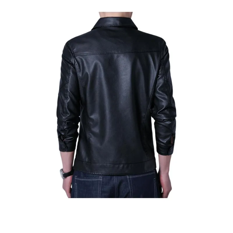 PIERRE CARDIN Leather Jacket Men's-3