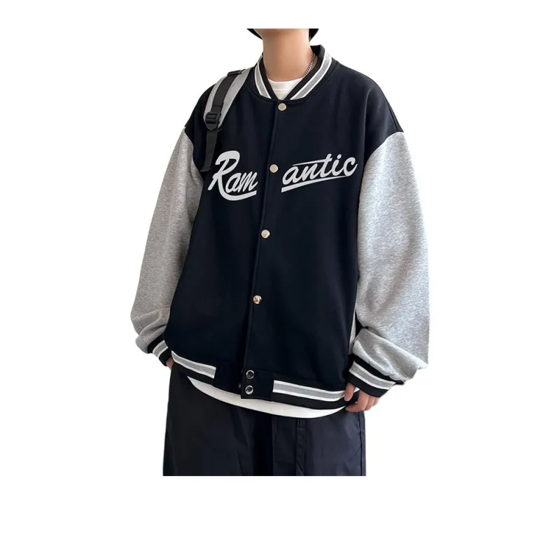 Small Columns Under The Sea Baseball Jacket Unisex-6