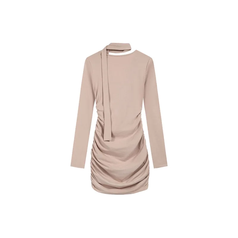 AFGGD Long-Sleeved Dresses Women's-5