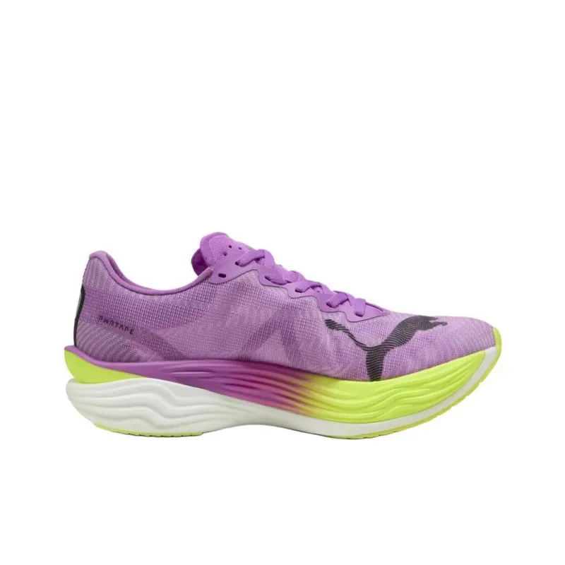 PUMA Deviate NITRO Elite 3 Anti-Slip Wear-Resistant Low-Top Running Shoes Men's Purple-1