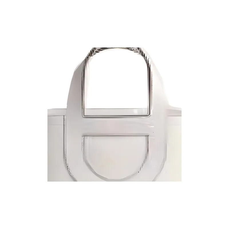 HERMES In The Loop Clemence Bullock Leather Swift Calfskin Pig Nose Basket Bag Bucket Bag Handbag Women's New White-2