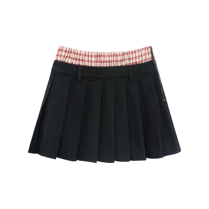 UNIFREE Denim Short Skirts Women's-1