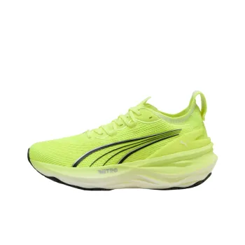 PUMA ForeverRun NITRO™ II Anti Slip Wear Resistant Low Top Running Shoes Men's Yellow Black