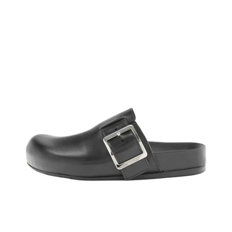 LOEWE Closed Toe Slippers Women's Black-0
