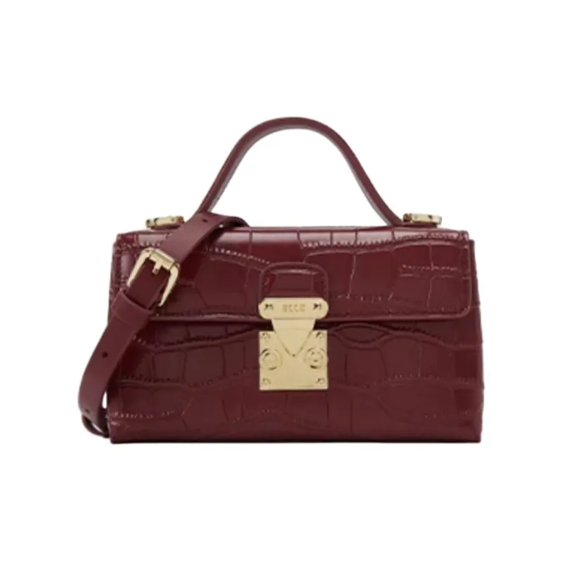 ELLE Cow Leather Shoulder Bag, Crossbody Bag, Handbag Women's Multicolor-9