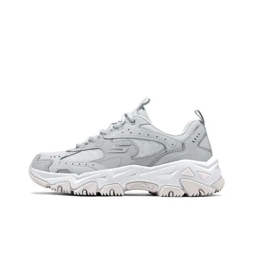 Skechers OUTDOOR Anti-Slip Wear-Resistant Low-Top Trekking Shoes Women's Gray