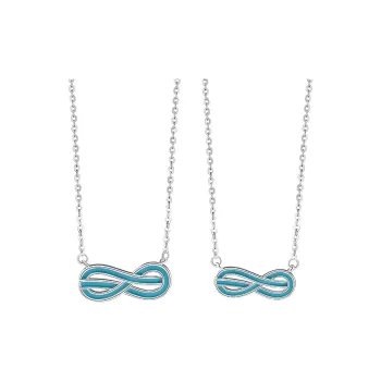 Eclater 925 Sterling Silver Necklaces Unisex