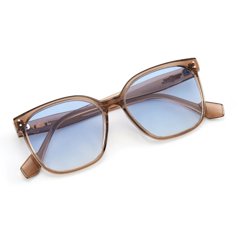 CLARKIA FLOWER TR90 Square Sunglasses Unisex-5