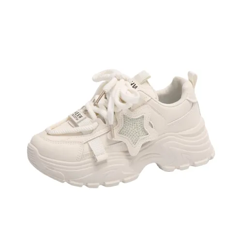 VanCamel Non-slip Wear-resistant Shock Absorption Low-Top Chunky Sneakers Women's