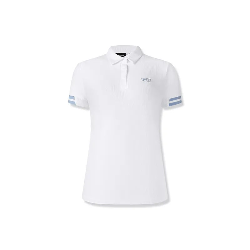 FILA Golf Series Polo Shirt Women's Jade White-1
