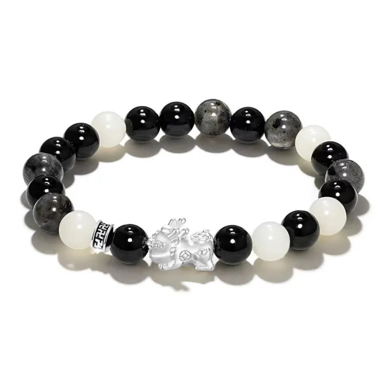 FOREVER MELODY White Jade Bodhi Bracelets Unisex-0