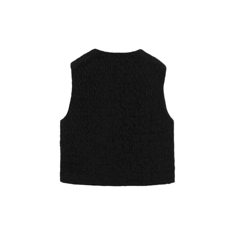 Massimo Dutti Tank Tops Women's Black-1