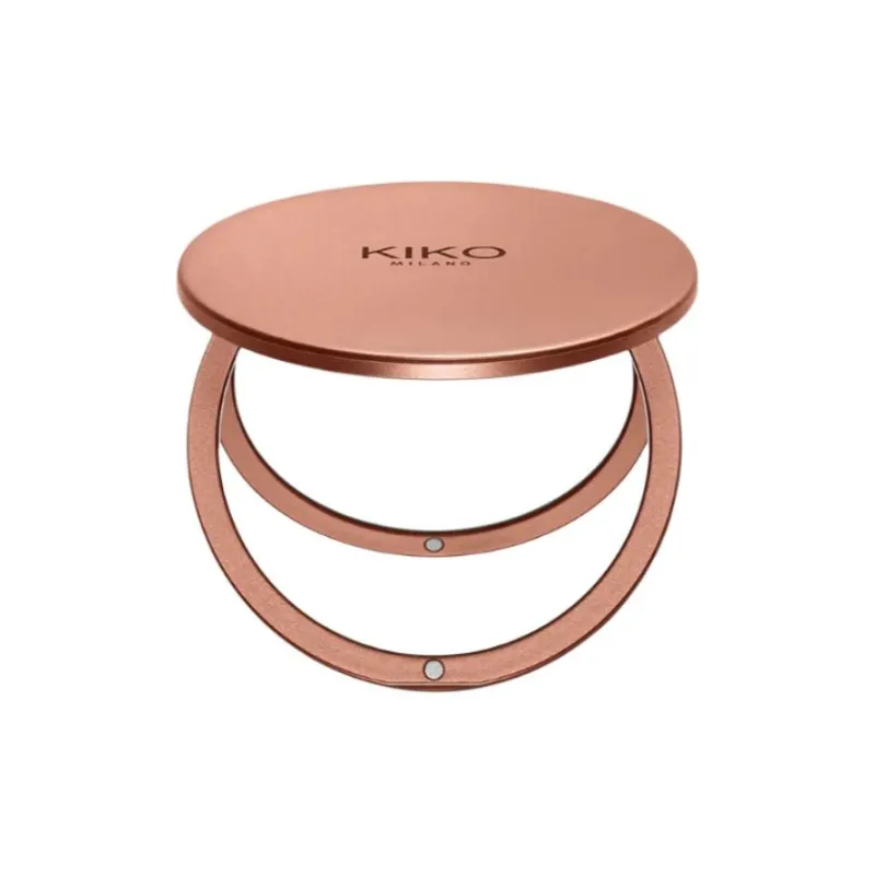 KIKO Golden Oasis Limited Edition Double-Layer Make-Up Mirrors Portable-0