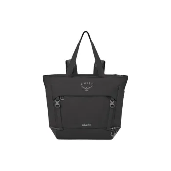 OSPREY Polyester Tote Bag, Shopping Bag, Backpack, Handbag Tubas Unisex Black