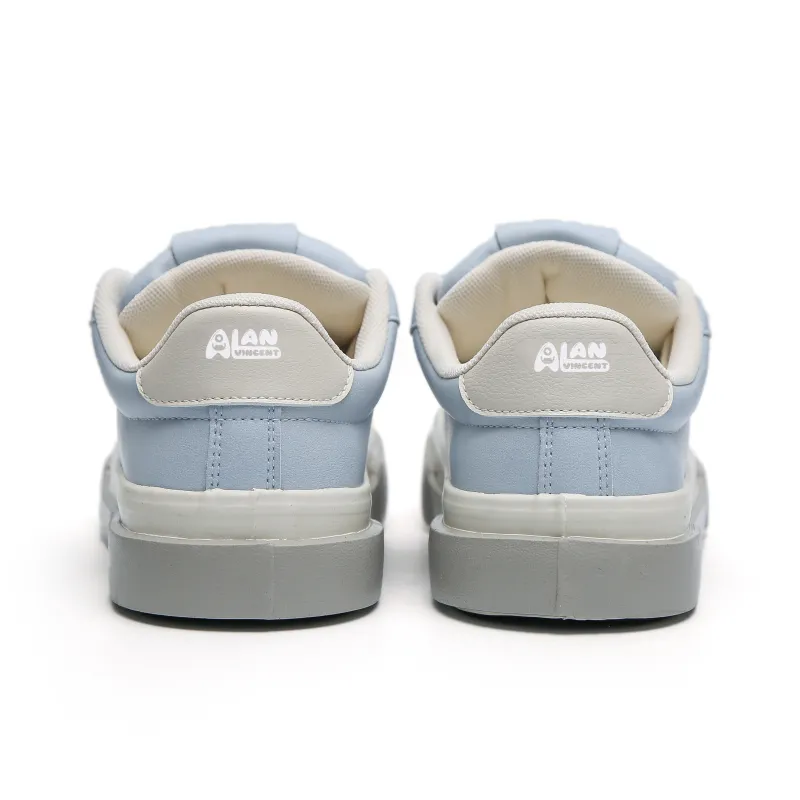 Alan Vincent Anti-Slip Wear-Resistant Low-Top Skateboard Shoes Women's-7