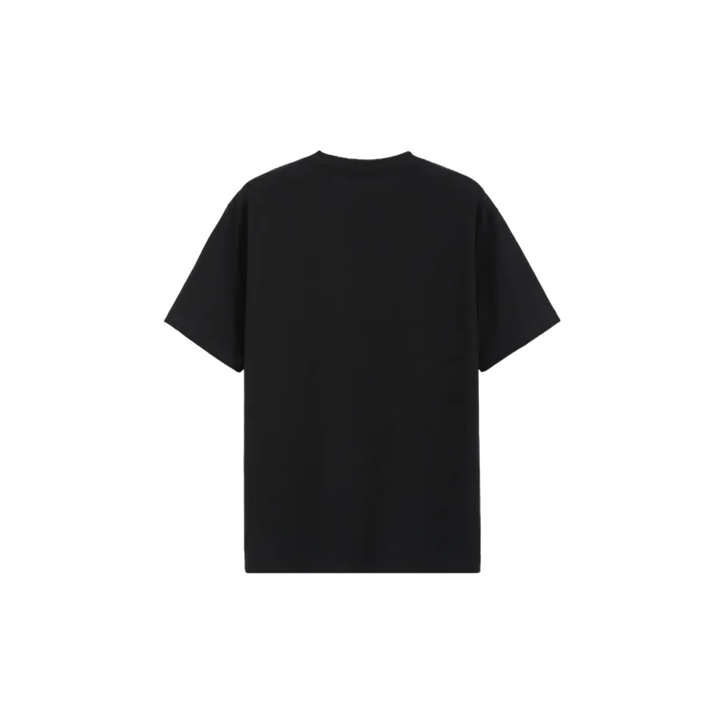 GAP T-Shirts Unisex Black+Necklace-2