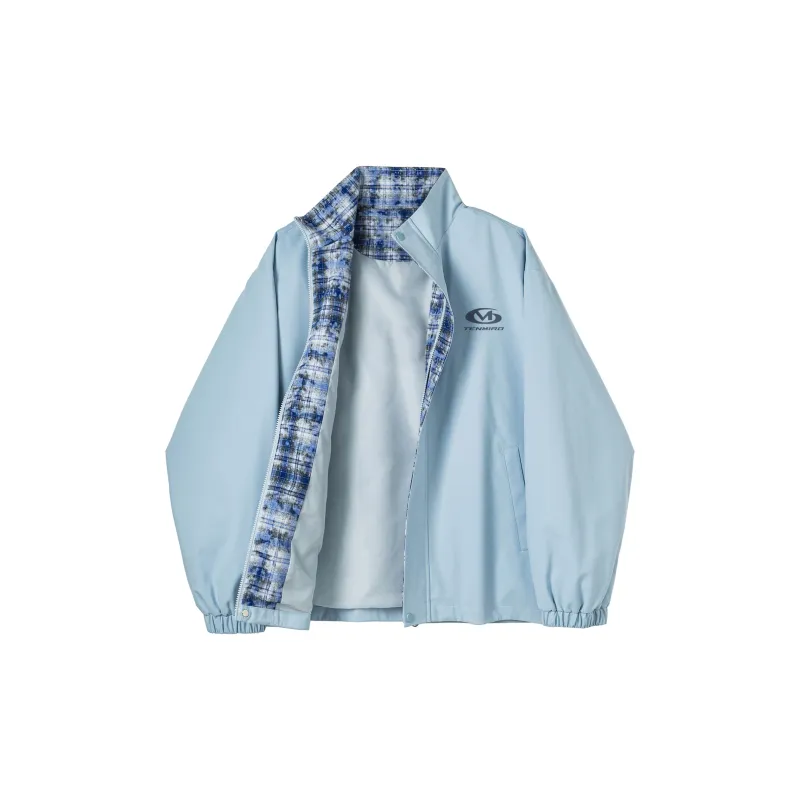 TEN MIRO Jackets Coats Unisex Sky Blue-1
