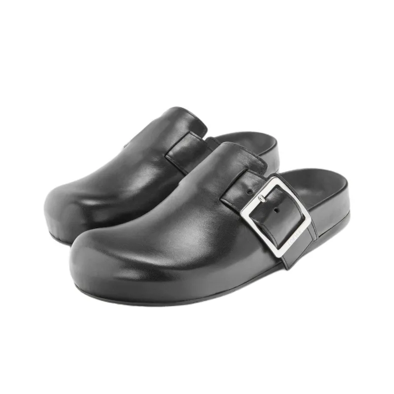 LOEWE Closed Toe Slippers Women's Black-1