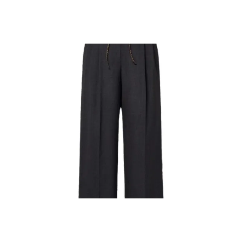 LOUIS VUITTON Knotted Belt Tailored Pants-3
