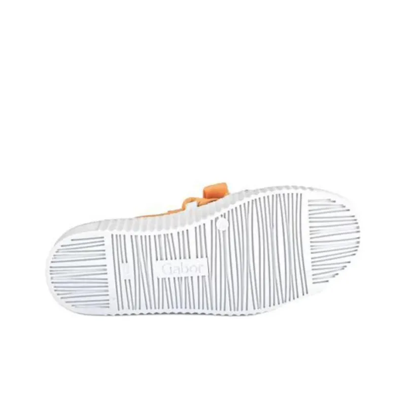Gabor Fashion Low Top Casual Shoes Unisex Orange-5