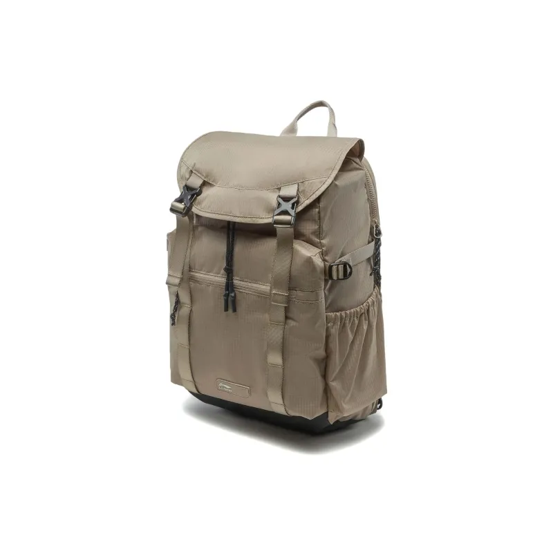 LiNing Polyamide Backpack Unisex Mink Taupe-1