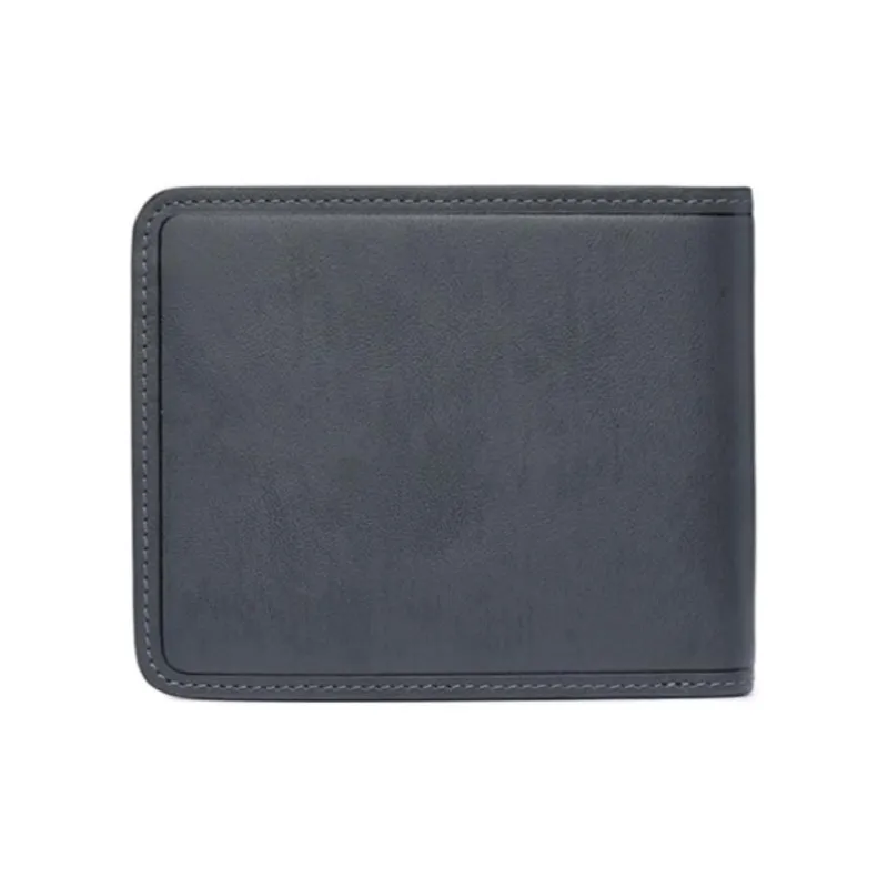 GOLDLION Cow Leather Wallet Women's Gray-3