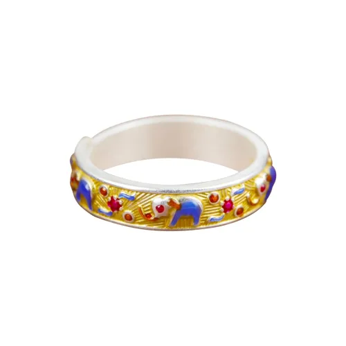 CHIC ZONE 999 Fine Silver Rings Women's