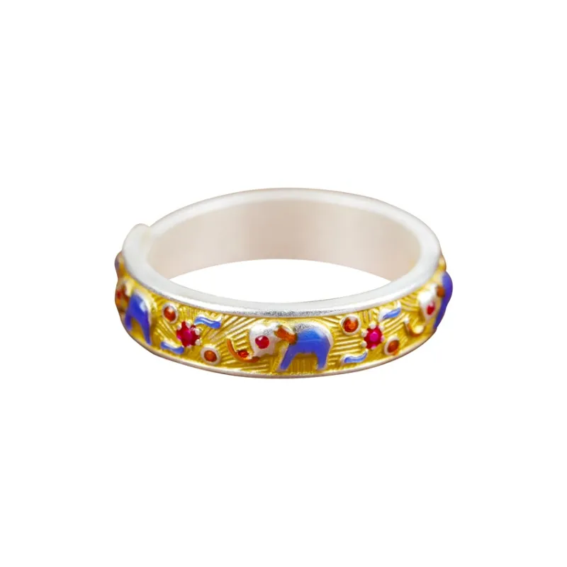 CHIC ZONE 999 Fine Silver Rings Women's-0