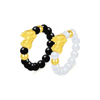 Master Kim Agate Jade Rings Unisex