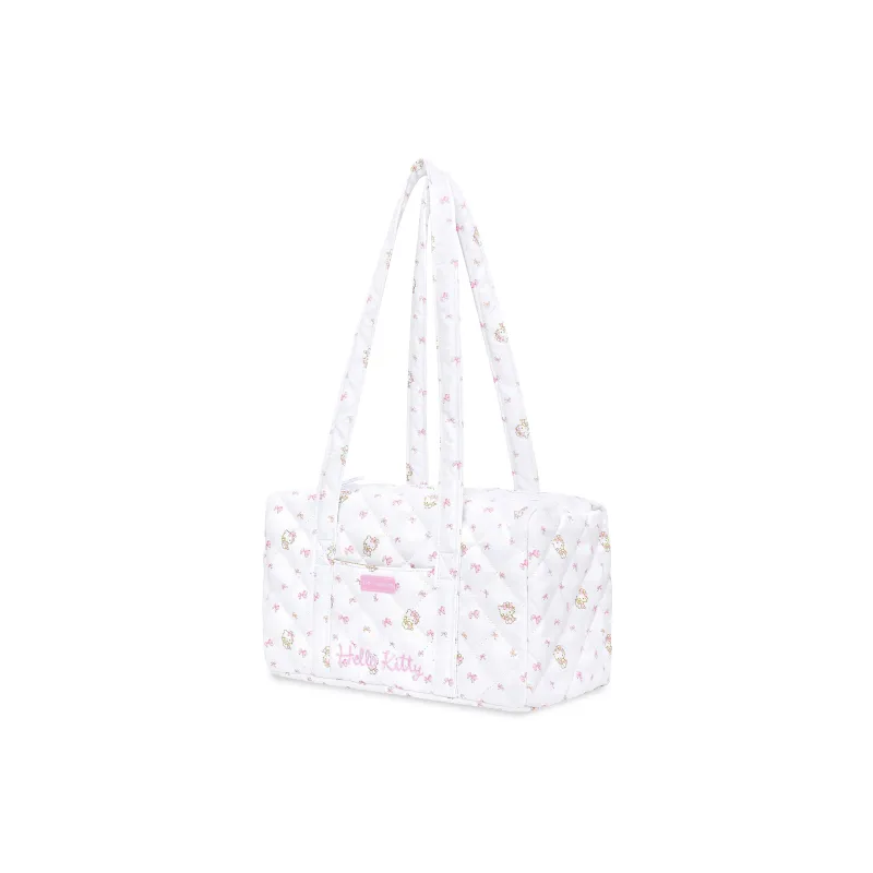 Hello Kitty Sanrio Series Polyester Shoulder Bag Tubas Women's Ecru-1