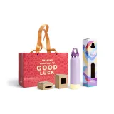 Monet Purple Set[Iris Cup Lid+Butter Cup Mat+Shopping Bag]