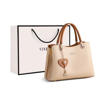 VINEY Cow Leather Handbags Shoulder Bag Crossbody Bag Mom Bag Regular Women's Multicolor