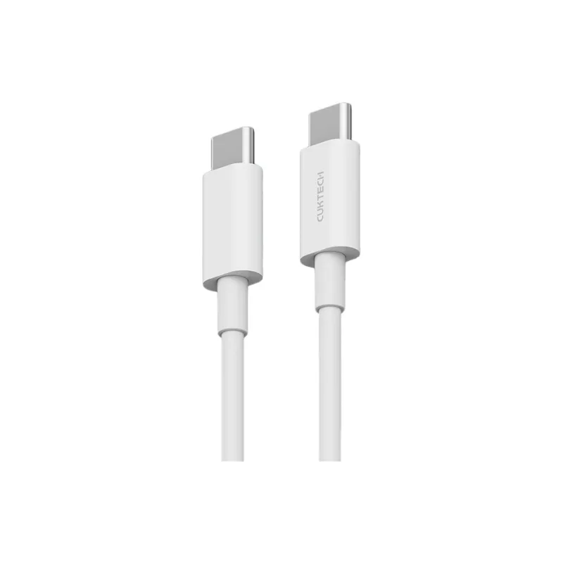 CUKTECH 0.5m X 1 Beige 1.5m X Beige Type c To Type c Laptop Fast Charging Cable PD60W Charger Cable-10